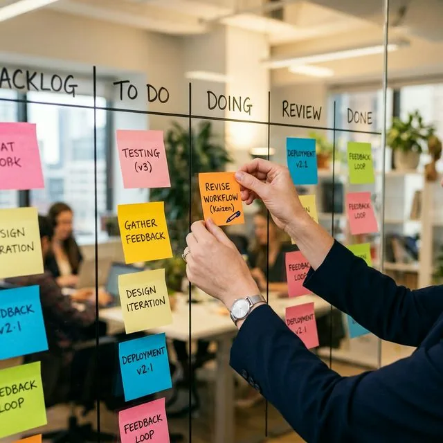 Ajustant Kanban (Kaizen)